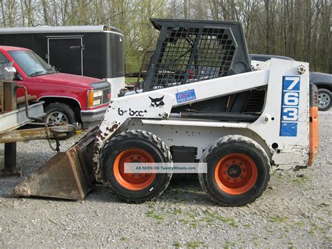 what is the horsepower of skid steer model 763|bobcat 763 weight capacity.